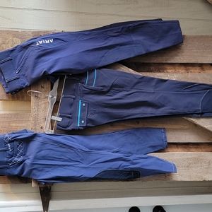 New, never worn Ariat show pants. Size 28 Long. 3 different styles.